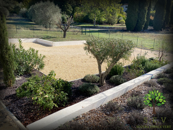 Aménagement d'espaces verts à Grasse