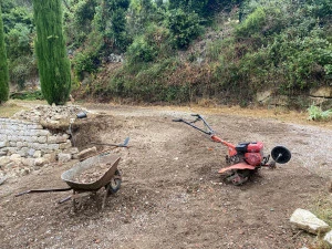 Maçonnerie paysagère à Grasse