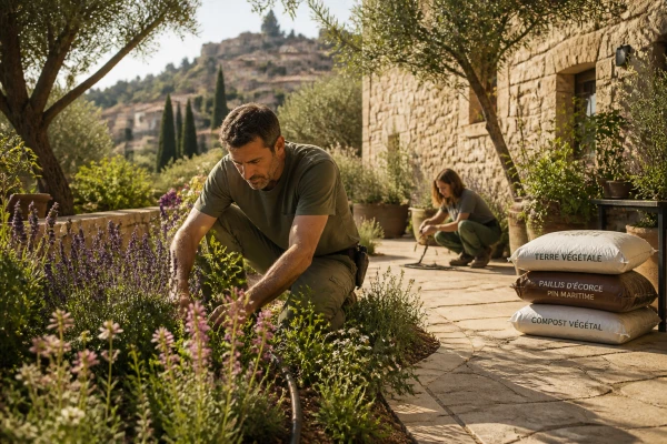 Créer des massifs végétaux adaptés au climat local à Grasse